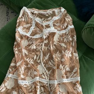 For Love & Lemons maxi skirt